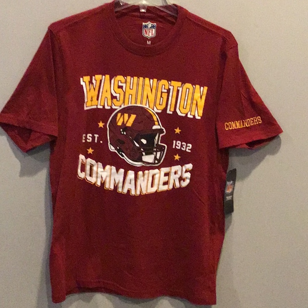 NFL Washington Commanders t-shirt new